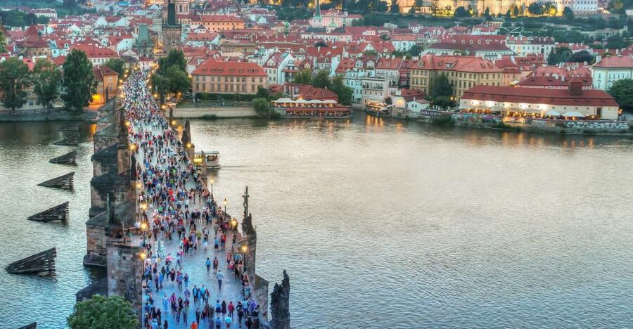 From Vienna: Full-Day Trip to Prague - Charles Bridge and the riverfront