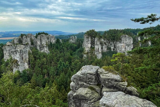 Full-Day Hiking in Bohemian Paradise: Hrubá Skála near Prague - Hlavatice lookout and the first big view