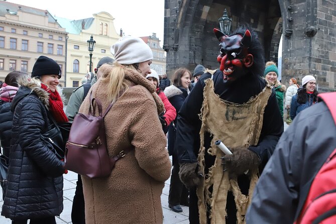 Ghosts and Legends walking tour in Prague - Starting beside Charles Bridge after dark