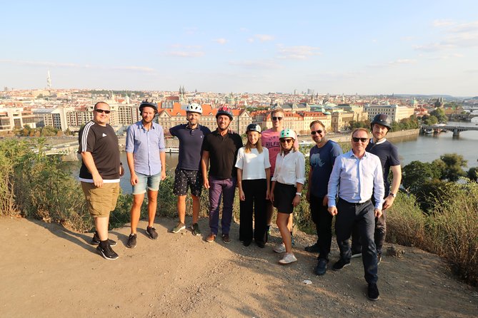 Grand City Tour of Prague on Cruiser e-Bikes or e-Scooters - Kafka, the Rudolfinum, and the Jewish Quarter