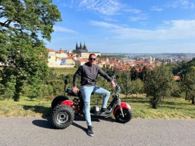 Grand City Tour on Electric Trike in Prague – Live Guided