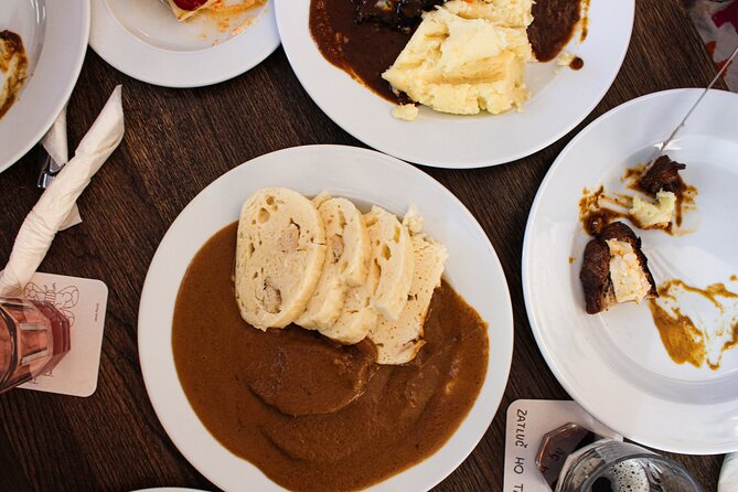 Guided 3-Hour Food Tasting Experience in Prague - Mysák pairs bakery food with a monumental Prague setting