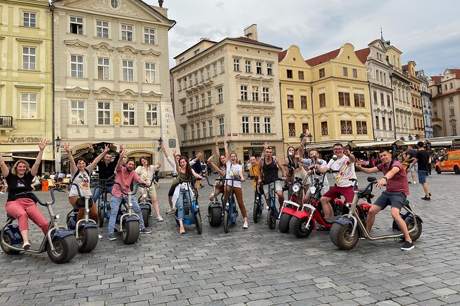 Guided sightseeing e-scooter tour of Prague: 2 hours - Why an e-scooter works well in Prague