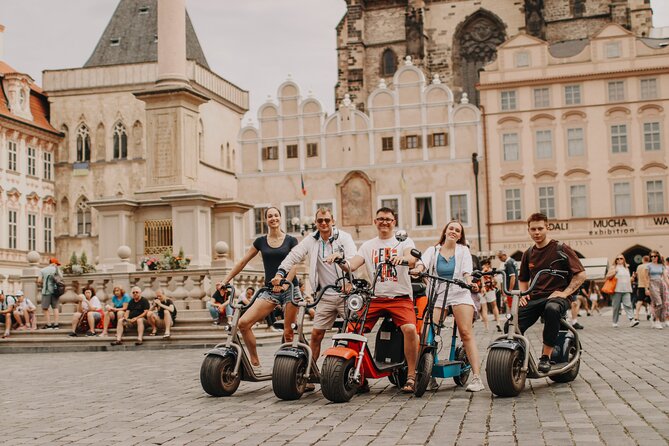 Guided sightseeing e-scooter tour of Prague: 2 hours - Hanavský Pavilion and Prague’s bridge views