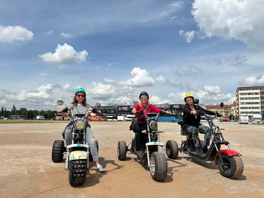 Heart of Prague tour on Tricycle electric scooter - Prague Castle and Strahov Monastery