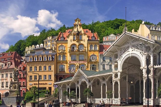 Karlovy Vary City of dreams. With expert English-speaking guide from Prague - Following the Teplá River through the spa center