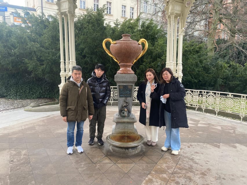 Karlovy Vary: Mineral Hot Springs Tasting and Walking Tour - Walking Through Karlovy Vary’s Spa Architecture
