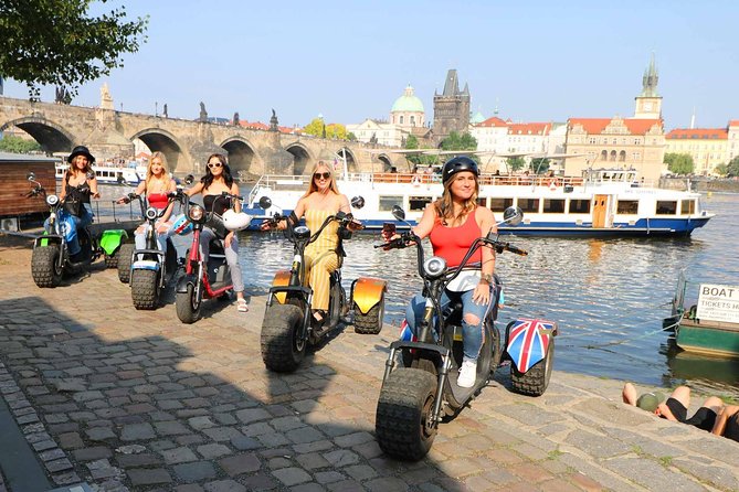 Live-Guided Tour - Trike-Harley Adventure of Prague - Lennon Wall, Charles Bridge, and the riverfront sights