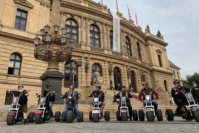Live-Guided Tour - Trike-Harley Adventure of Prague - Prague Castle and St. Vitus from the outside