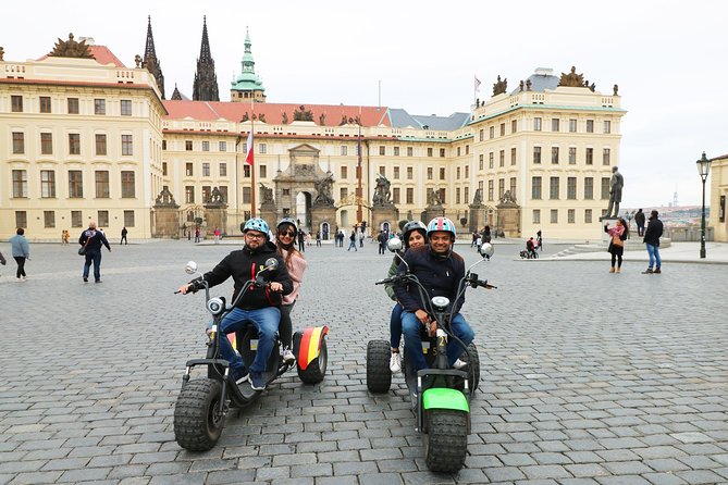 Live-Guided ️Trike-Harley️ Viewpoints tour of Prague - Why a trike works well in Prague