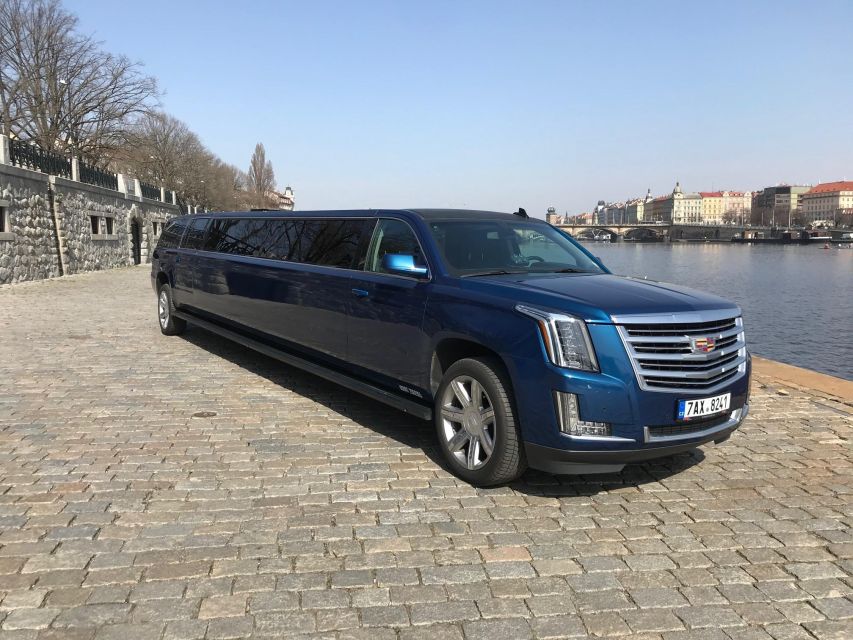 Long Hummer or Cadillac Limousine Party Ride - The one-hour Prague route