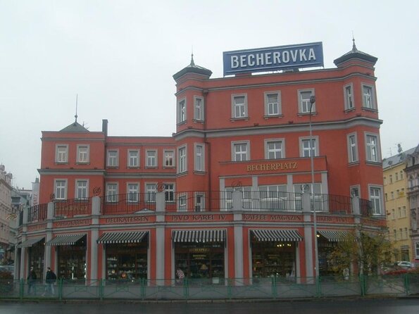 Moser Glassworks and Jan Becher Museum and Karlovy Vary Private Tour from Prague - Angel Mountain and a Gothic castle ruin