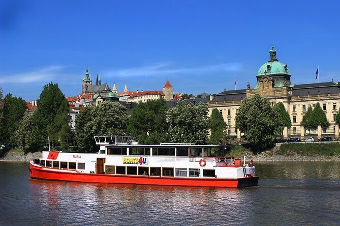 One Hour Boat Tour on Vltava River - Charles Bridge from the river