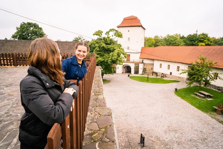 Ostrava: Entrance to Silesian Ostrava Castle - What you can see inside the castle
