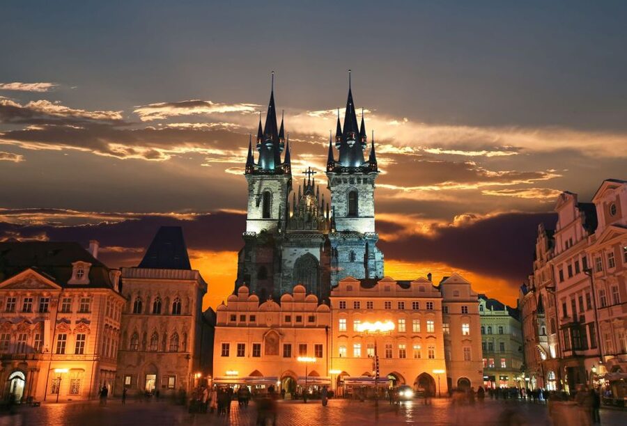 Panoramic Views of Prague Evening Walking Tour - The funicular and Petřín Hill connection