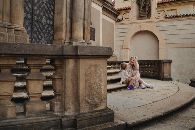 Photographer in Prague, private photoshoot - Prague Castle and the final set of portraits