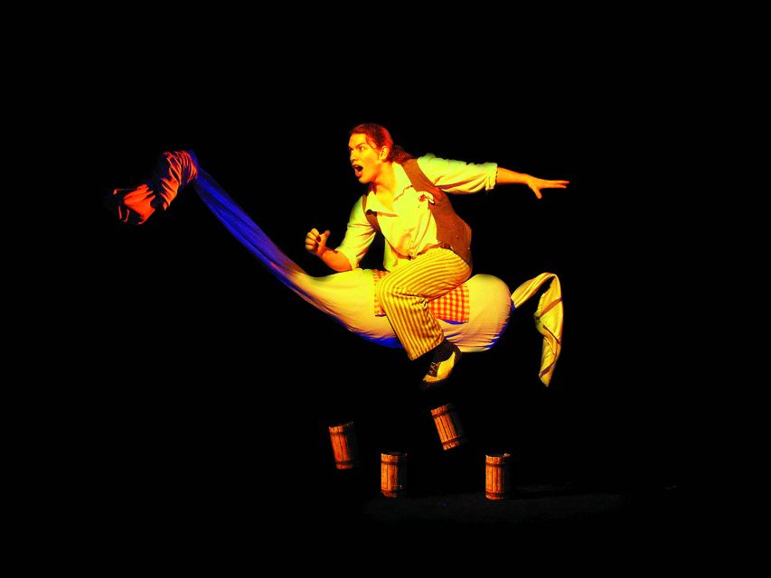 Prague: 1.5-Hour Black Light Theater Srnec Performance - What You Get for $31