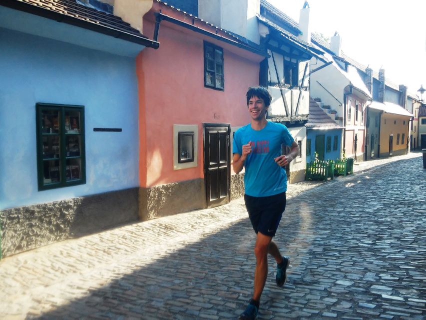 Prague 1.5-Hour Compact City Center Running Tour - Strahov Monastery and the run downhill