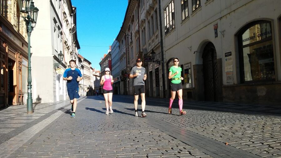 Prague 1.5-Hour Compact City Center Running Tour - Josefov and the final stretch