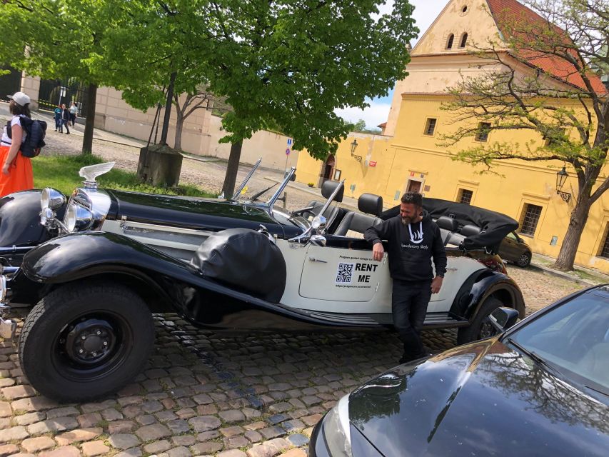 Prague: 1-Hour Private Tour in Vintage Car - Charles Bridge, St. Nicholas, and the Lennon Wall