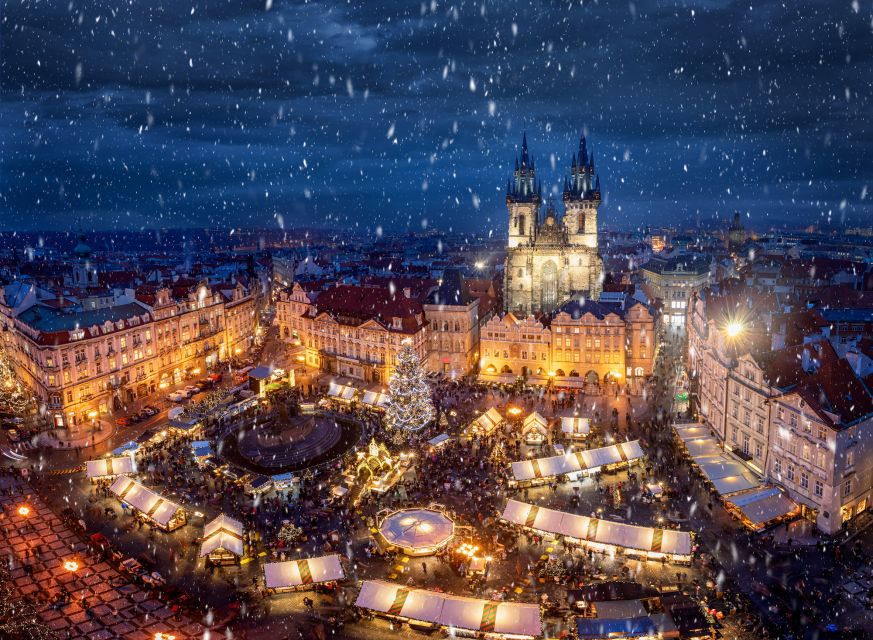 Prague: 2-3h Magical Christmas Markets Tour with Inclusions - Meeting near Franz Kafka Square