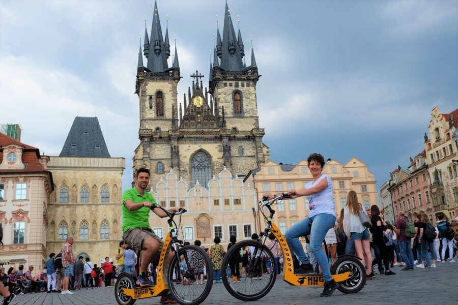 Prague: 2-Hour Old District & Riverside E-Scooter Tour - Key points at a glance