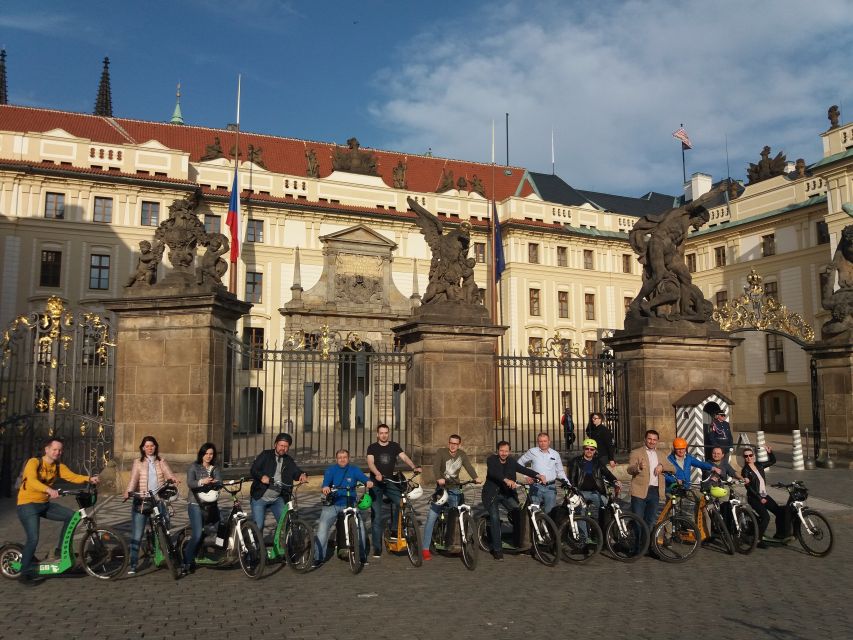 Prague: 2-Hour Old District & Riverside E-Scooter Tour - Kampa Island and the John Lennon Wall