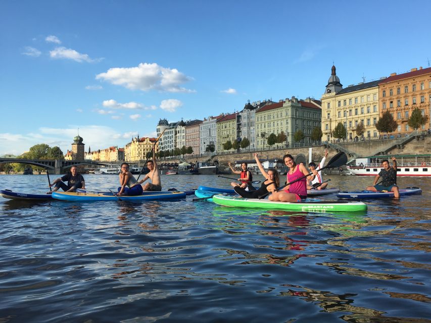 Prague: 2-Hour Paddle Boarding in the City Centre - Key points at a glance