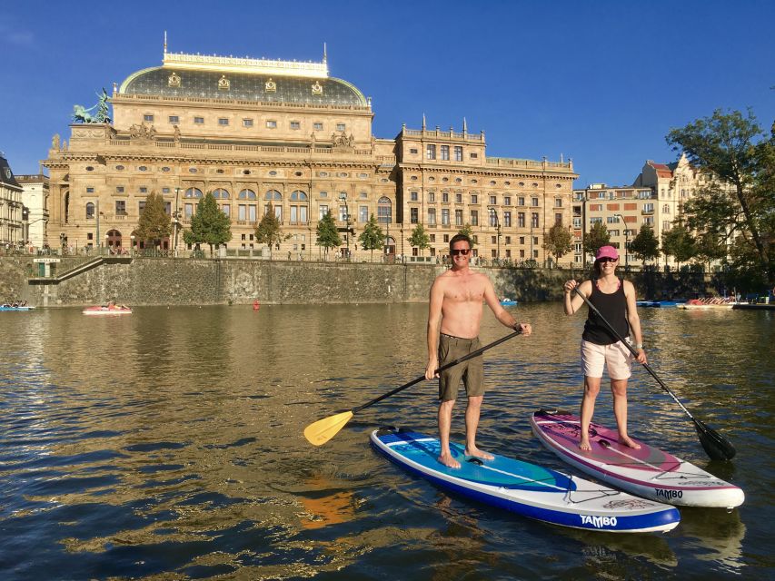 Prague: 2-Hour Paddle Boarding in the City Centre - Who should book this Vltava River tour?
