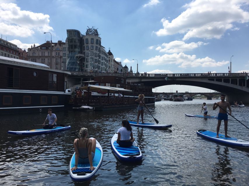 Prague: 2-Hour Paddle Boarding in the City Centre - The first lesson: board, paddle, and safety