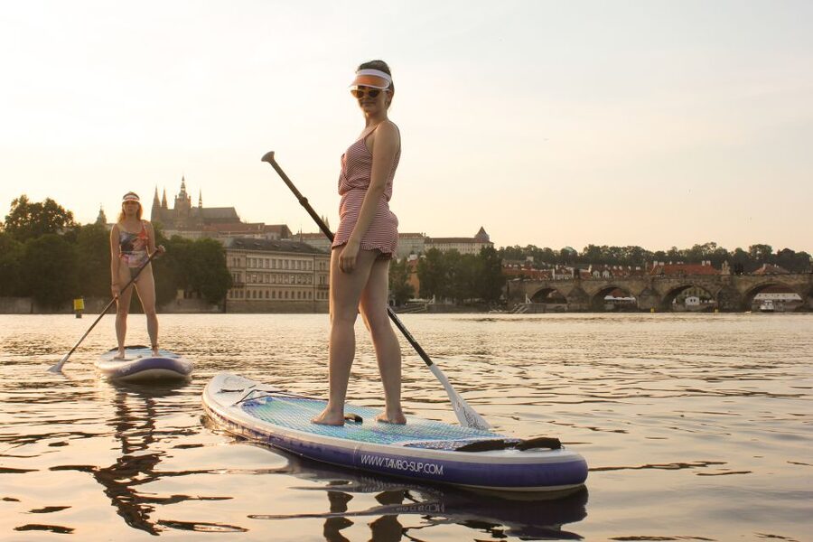 Prague: 2-Hour Paddle Boarding in the City Centre - Paddling through Prague’s city views