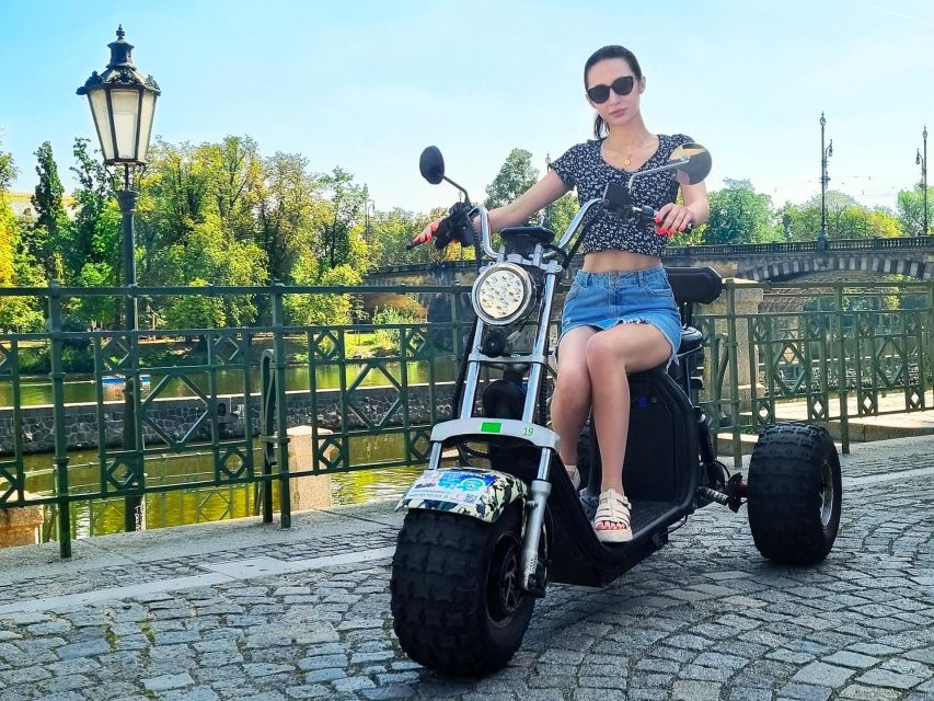 Prague: 2-Hour Trike Live Guided Tour of Old Town - Through Old Town’s medieval streets
