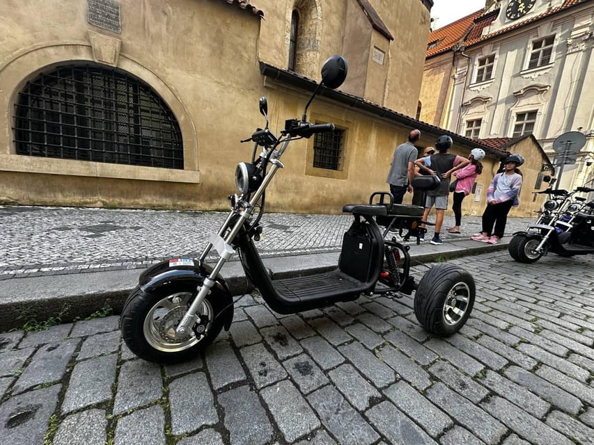 Prague: 2 hours FUN TRIKE tour in Prague with guide - The Astronomical Clock sets the story