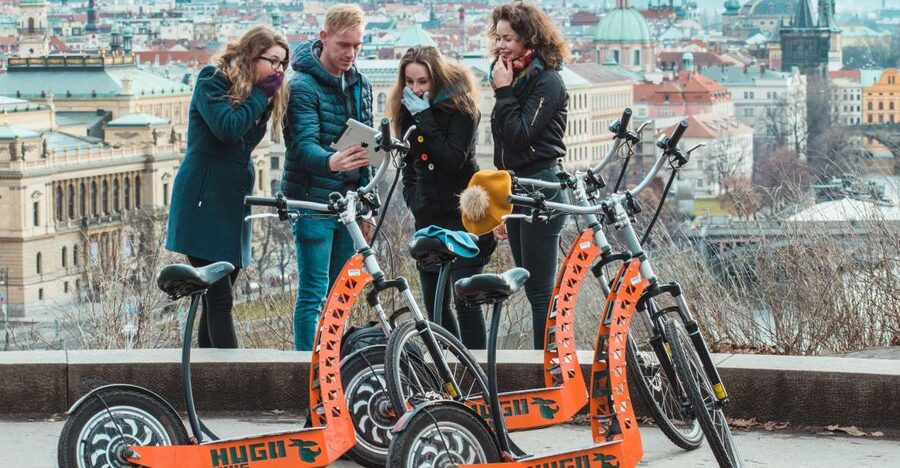 Prague: 3-Hour Fat Tire E-Scooter Tour - Letná Park and the Giant Metronome