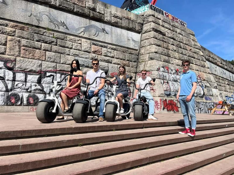 Prague: 3-Hour Fat Tire E-Scooter Tour - Meeting at Hotel Grandior or arranging private pickup