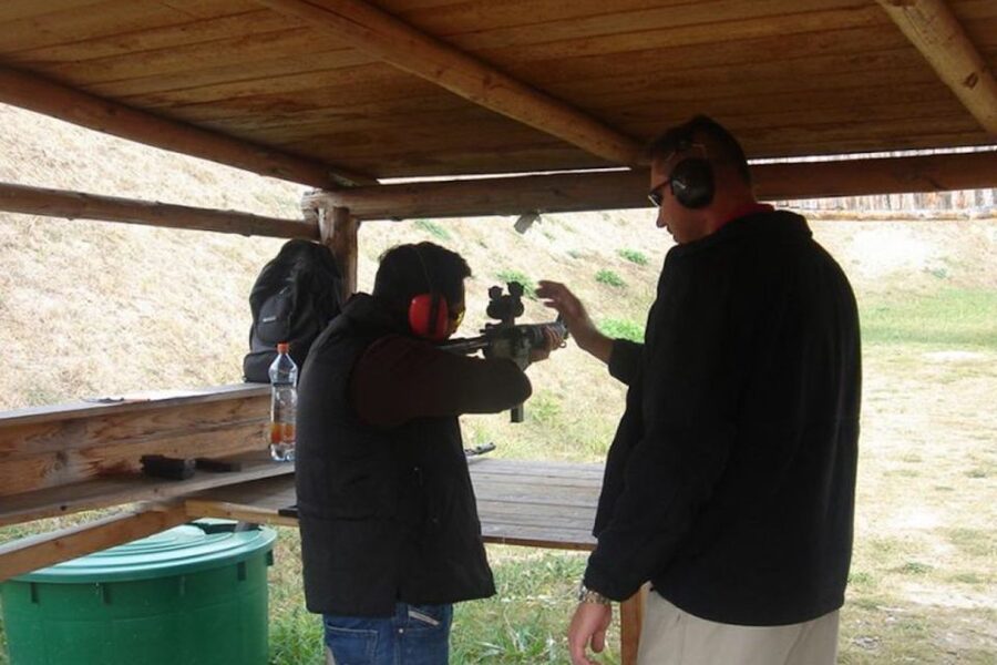 Prague: 3-Hour Shooting Range Experience - Pistols, the Magnum, and the Dragunov