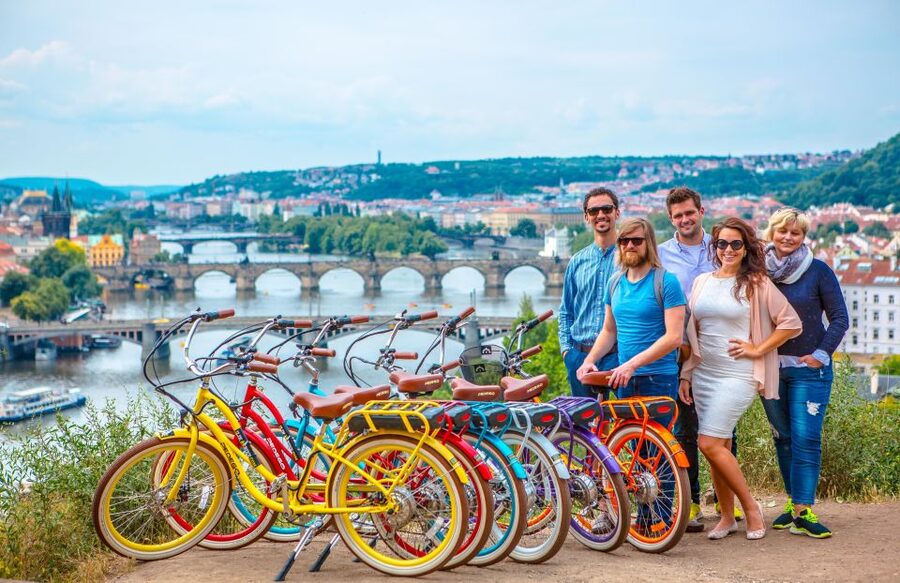 Prague: 7 Best Viewpoints of Prague E-Bike Tour - Letná Park: space, views, and a different side of Prague