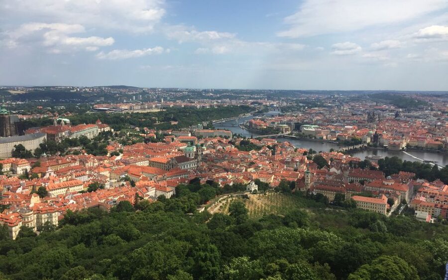 Prague "ALL-IN-ONE" City E-Bike Tour - Along the Vltava to the Giant Metronome