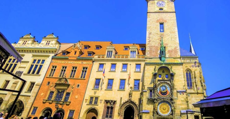 Prague: Astronomical Clock Tower Entry Ticket & Audio Guide - Using the smartphone audio guide around the square