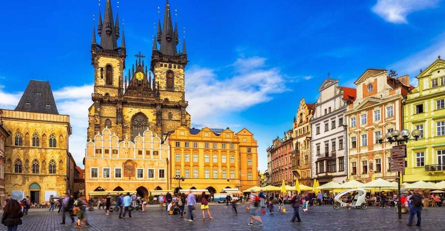 Prague Audioguide - TravelMate app for your smartphone - Old Town Square, the Jewish Quarter, and Saint Agnes