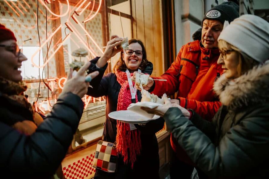 Prague: Award-Winning Old Town Food Tour with Four Drinks - Starting under the Municipal House balcony