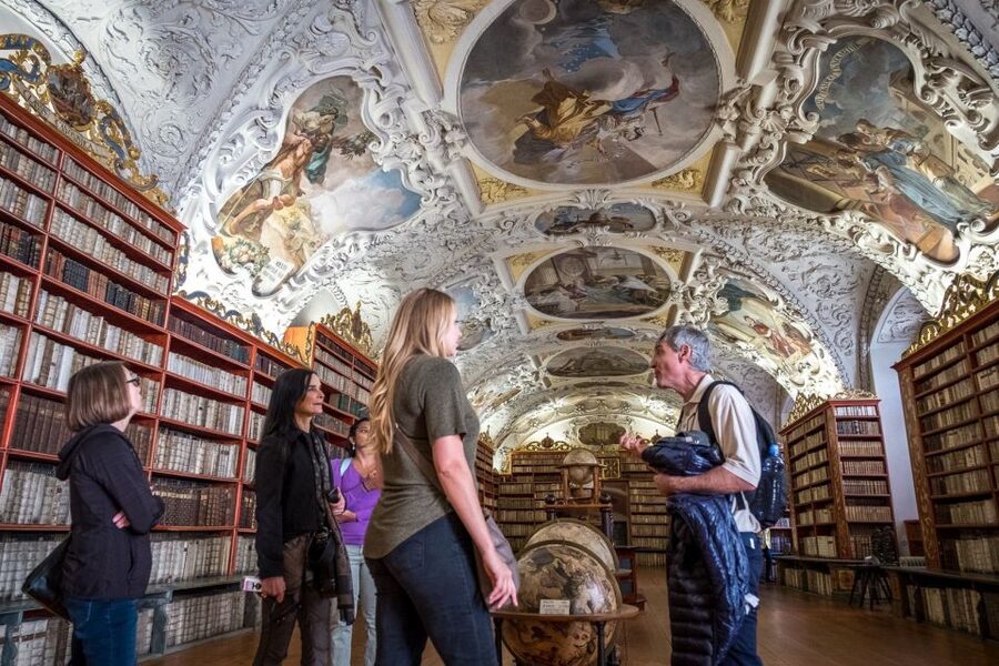 Prague Beer and Baroque: A Highbrow Brew Tour - Strahov Monastery and its Baroque library