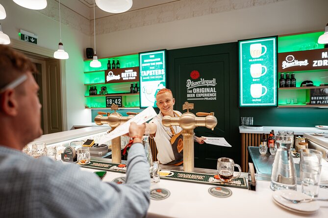 Prague Beer Pouring Class at Pilsner Urquell - What happens during the 60-minute Tapster Academy