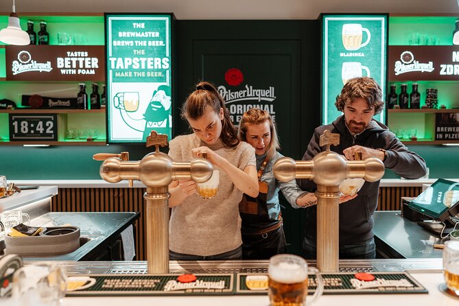 Prague Beer Pouring Class at Pilsner Urquell - A hands-on class instead of another city tour