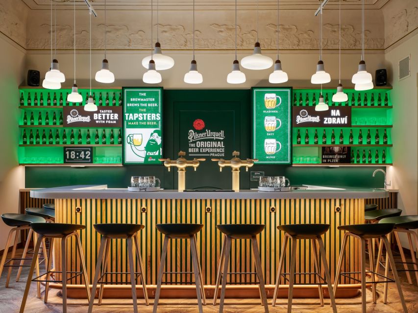 Prague: Beer Pouring Class at Pilsner Urquell Experience - A practical place in your Prague schedule