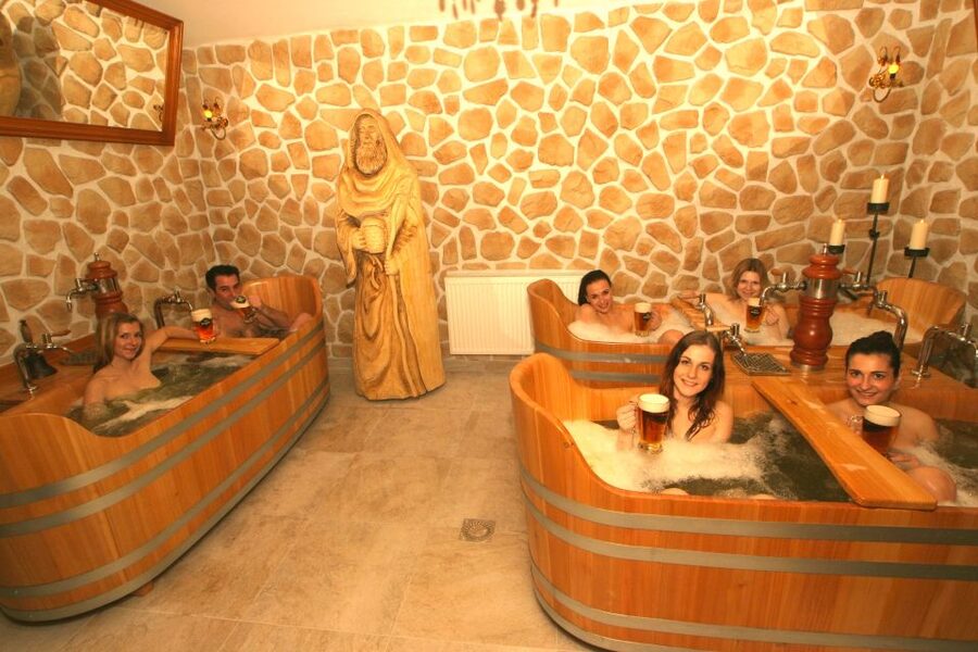 Prague: Beer Spa Bernard with Beer and Massage Option - Key things to know before booking