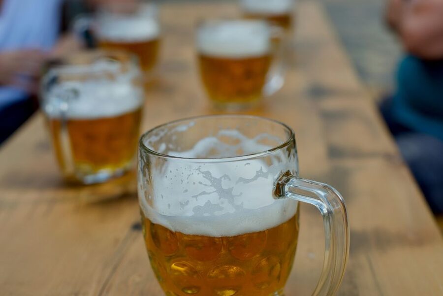 Prague beer tour with brewery visit and tasting - The Vltava River stop and modern beer service