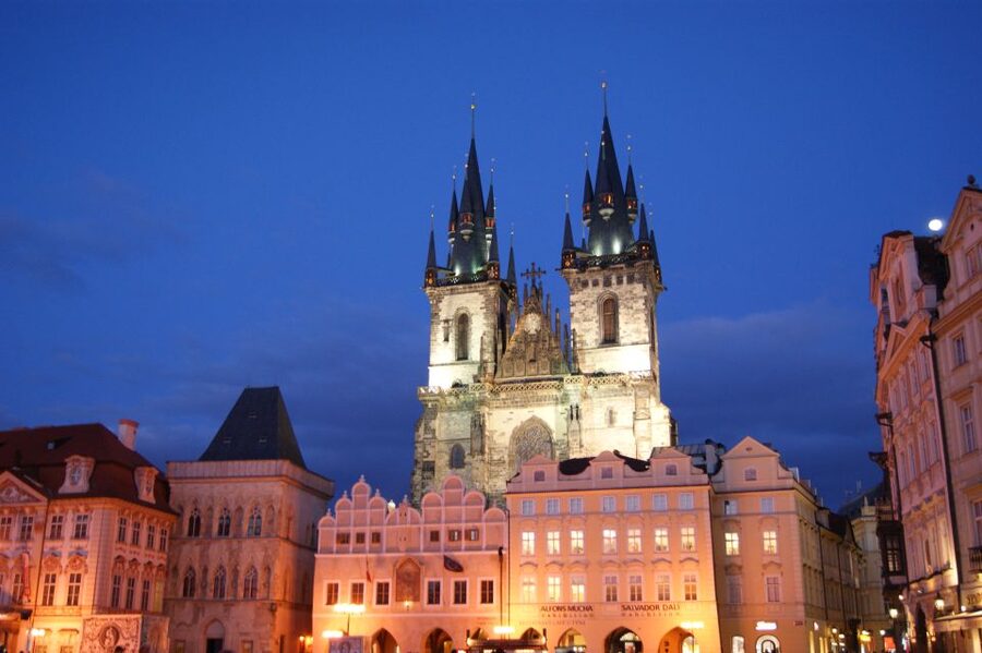 Prague Bike Rental - Picking up your bike near the Powder Tower