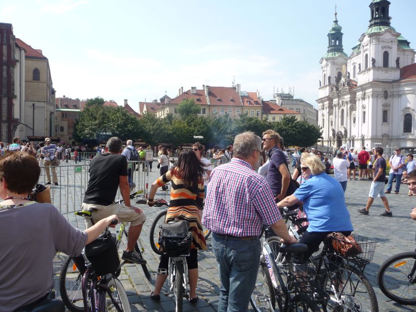 Prague Bike Rental - New Town gives you room to connect the sights
