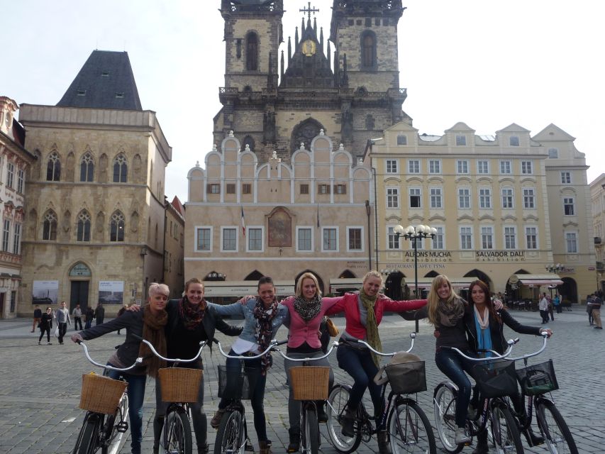 Prague Bike Rental - Old Town by bicycle: beautiful, busy, and bumpy